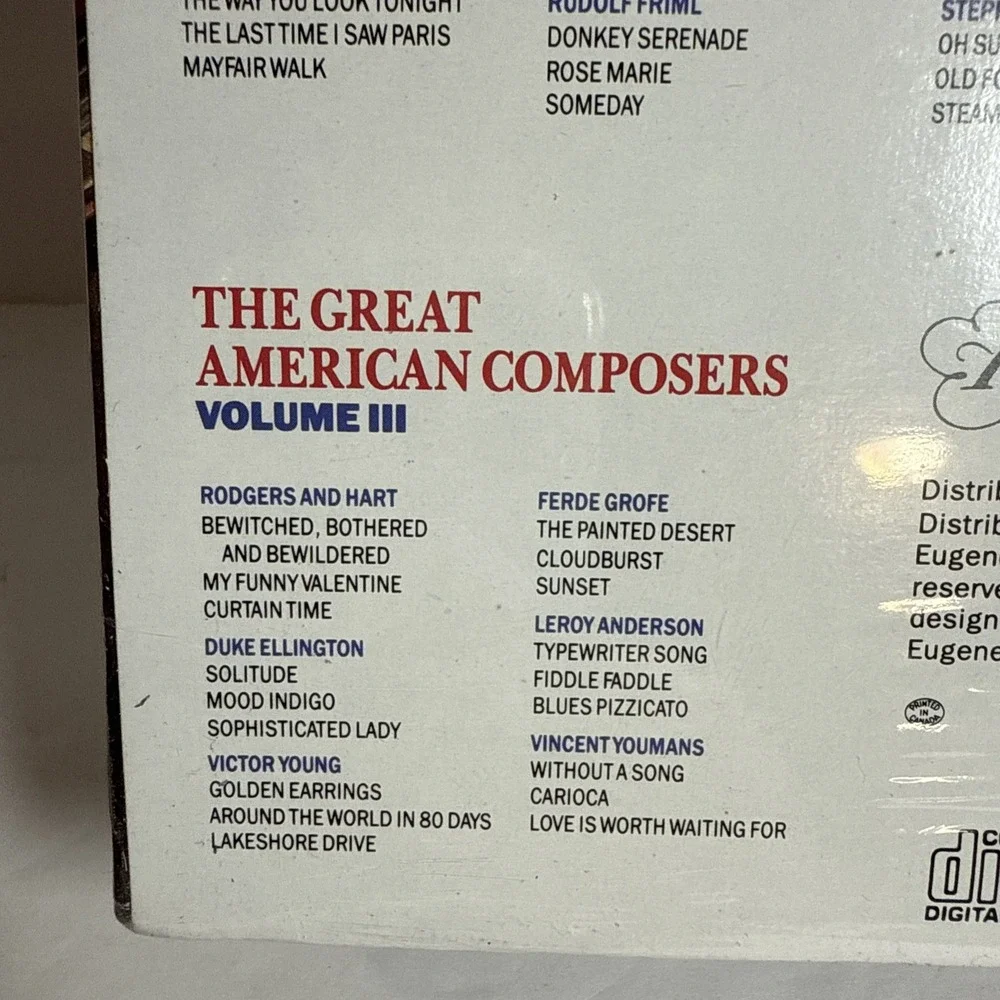 The Great American Composers - 101 Strings - 5-CD Set‎ - New, Sealed